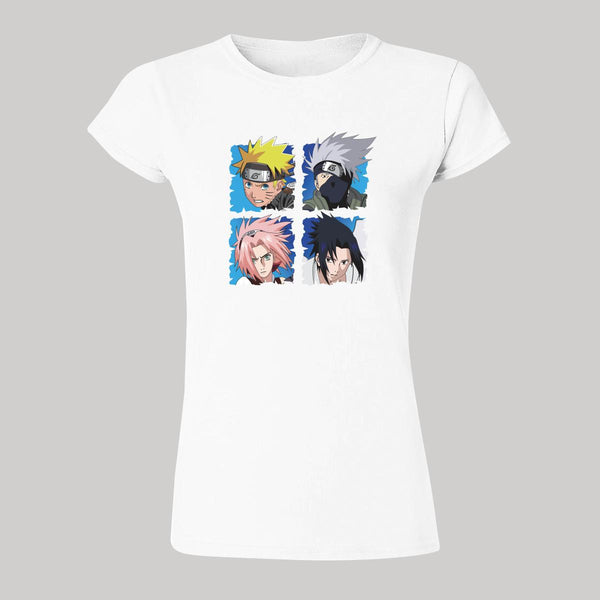 Playera Mujer Anime Naruto Equipo 7 000193B