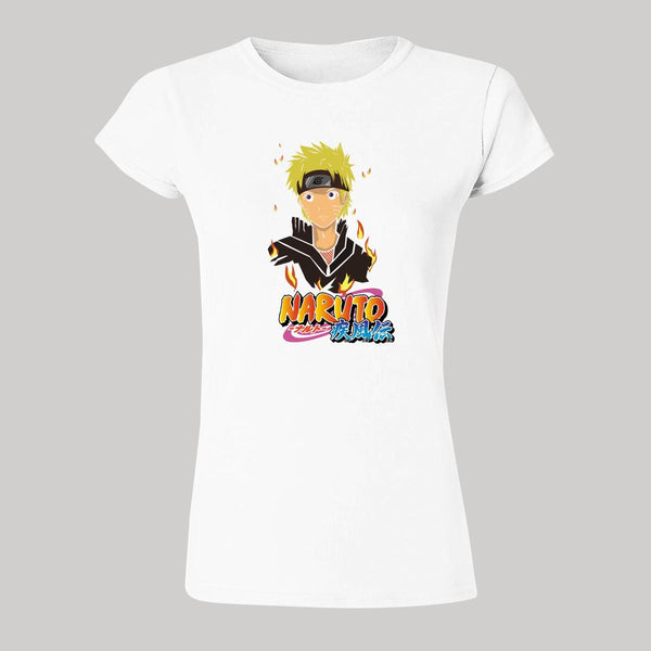 Playera Mujer Anime Naruto Uzumaki 000200B