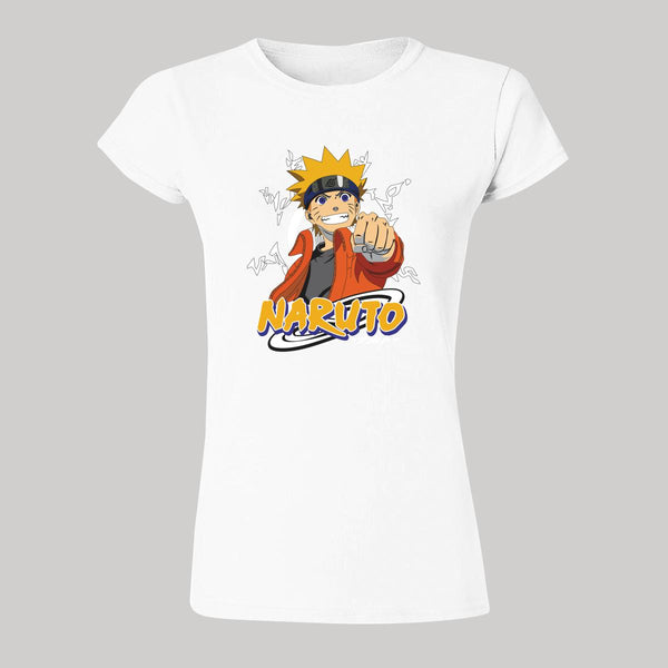 Playera Mujer Anime Naruto Uzumaki 000204B