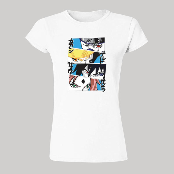 Playera Mujer Anime Naruto Equipo 7 000210B