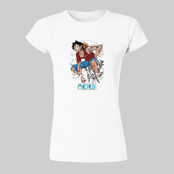 Playera Mujer Anime One piece Monkey D Luffy 000314B