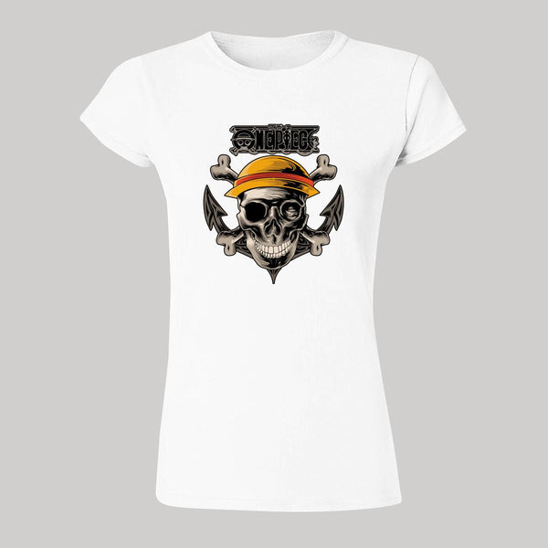 Playera Mujer Anime One piece Calavera 000318B