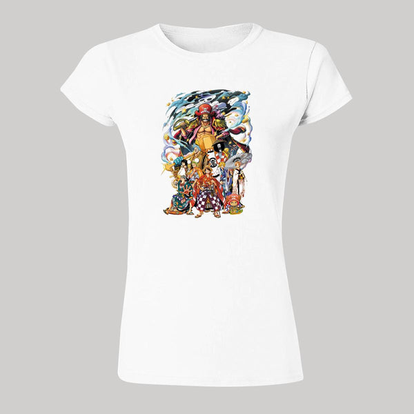 Playera Mujer Anime One piece Piratas 000335B