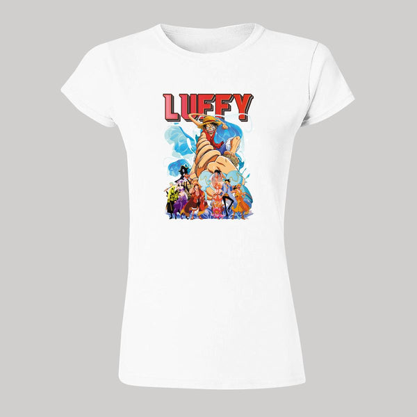 Playera Mujer Anime One piece Luffy 000337B