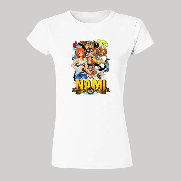 Playera Mujer Anime One piece Nami 000338B