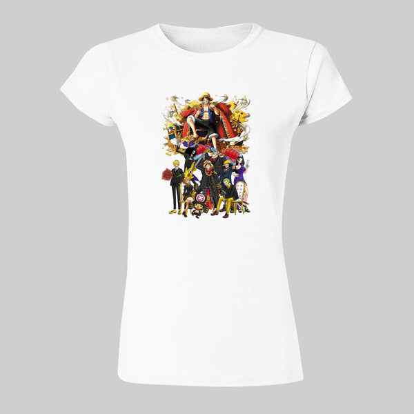 Playera Mujer Anime One piece Piratas 000346B