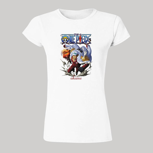 Playera Mujer Anime One piece Akainu 000356B