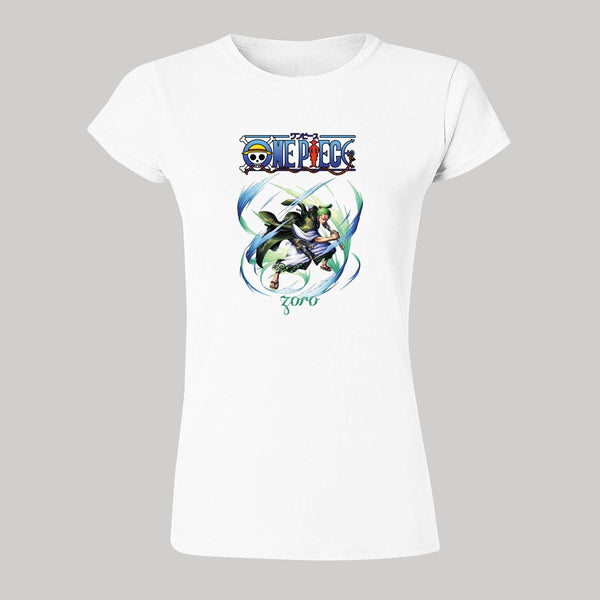 Playera Mujer Anime One piece Zoro 000373B