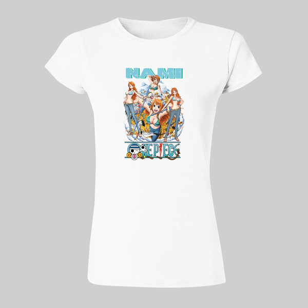 Playera Mujer Anime One piece Nami 000378B