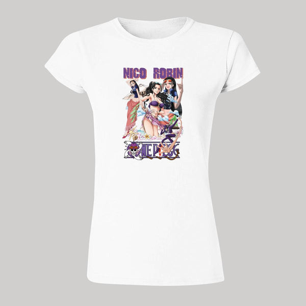 Playera Mujer Anime One piece Nico Robin 000379B