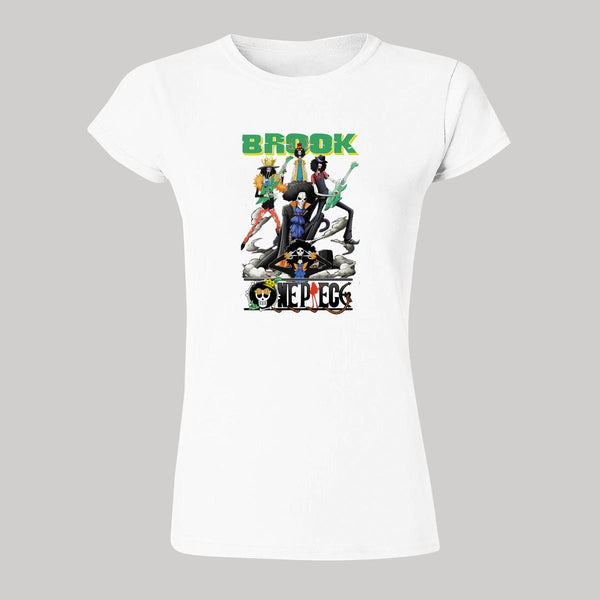 Playera Mujer Anime One piece Brook 000385B