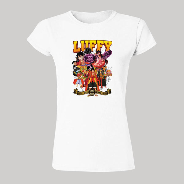 Playera Mujer Anime One piece Luffy 000388B