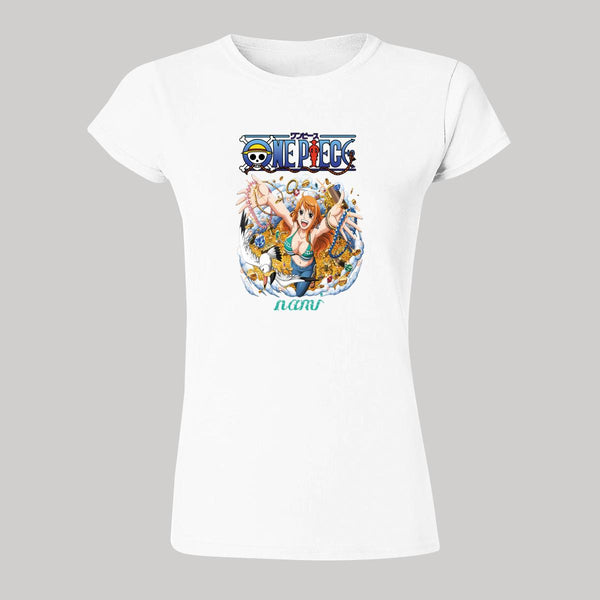 Playera Mujer Anime One piece Nami 000389B