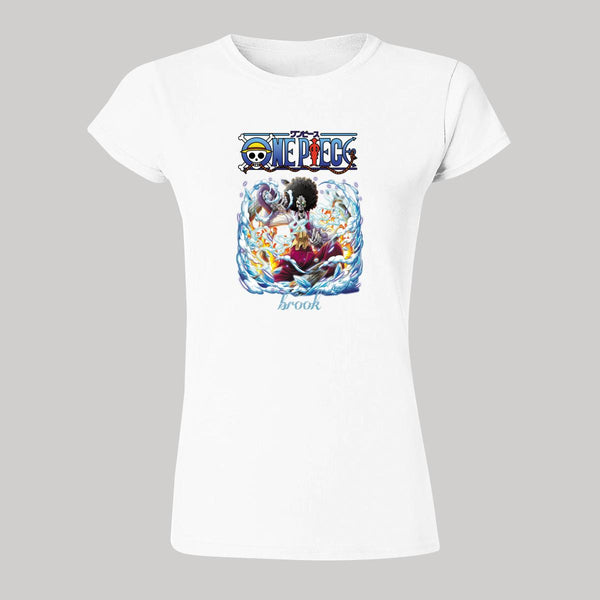 Playera Mujer Anime One piece Brook 000390B