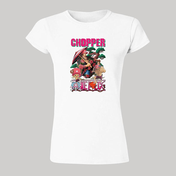 Playera Mujer Anime One piece Chopper 000398B