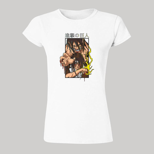 Playera Mujer Anime Attack on Titan Eren Yeager 000412B