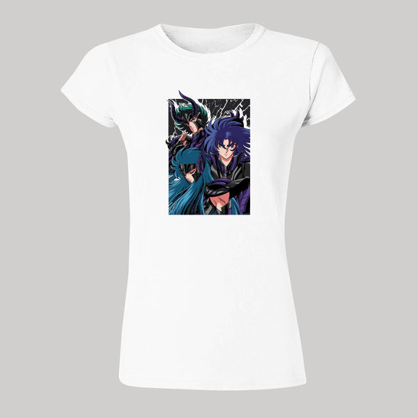 Playera Mujer Anime Caballeros del Zodiaco Hades 000434B