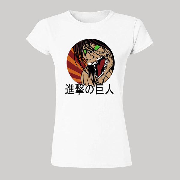 Playera Mujer Anime Attack on Titan Eren Yeager 000438B