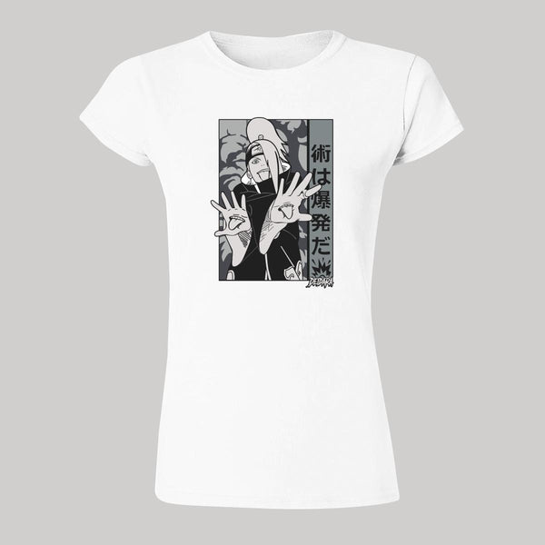 Playera Mujer Anime Naruto Deidara 000440B