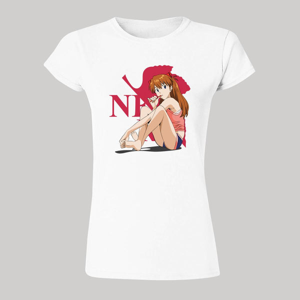 Playera Mujer Anime Evangelion Asuka Langley 000462B