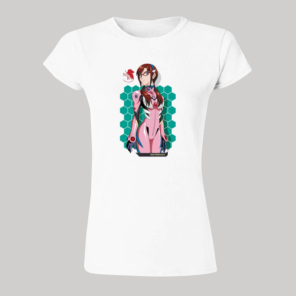 Playera Mujer Anime Evangelion Mari Makinami 000467B