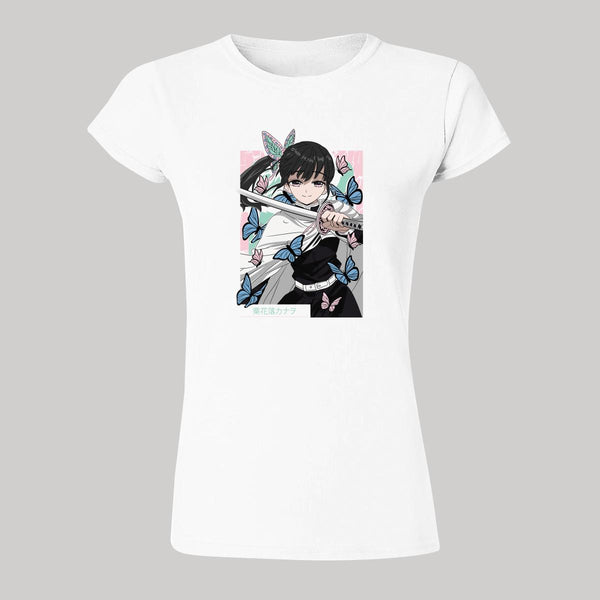 Playera Mujer Anime Demon Slayer Kanao Tsuyuri 000471B