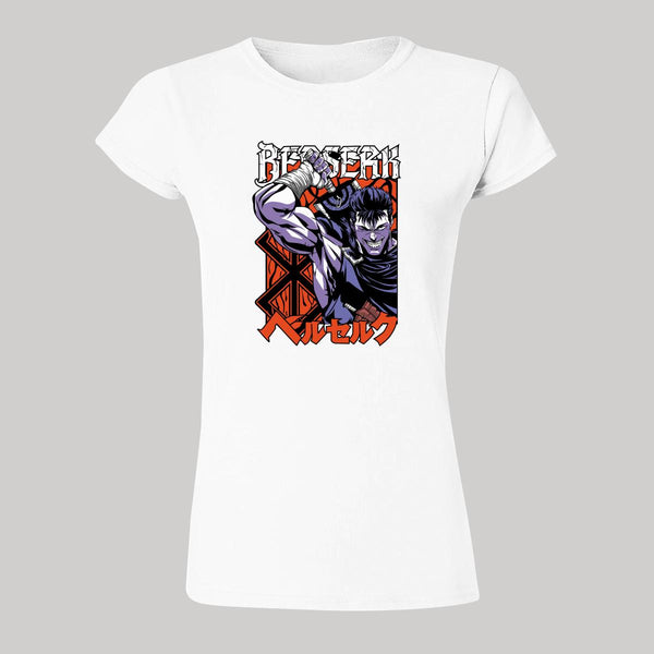 Playera Mujer Anime Berserk Guts 000473B