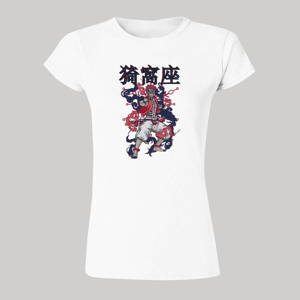 Playera Mujer Anime Demon Slayer Akaza 000476B