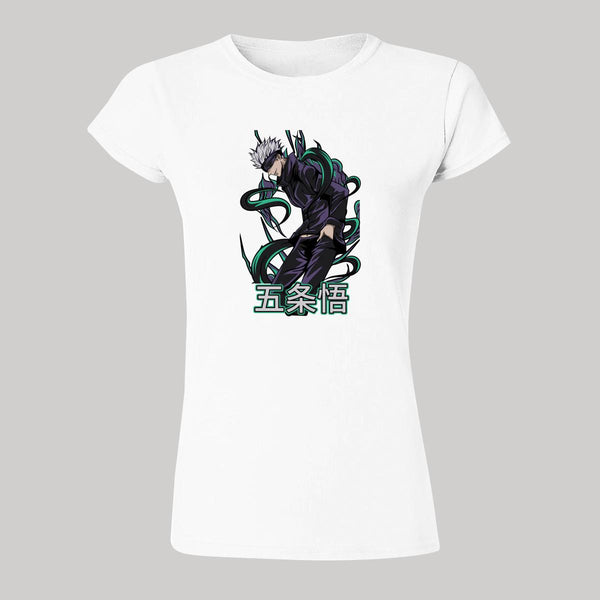 Playera Mujer Anime Jujutsu Kaisen Satoru Goyo 000479B