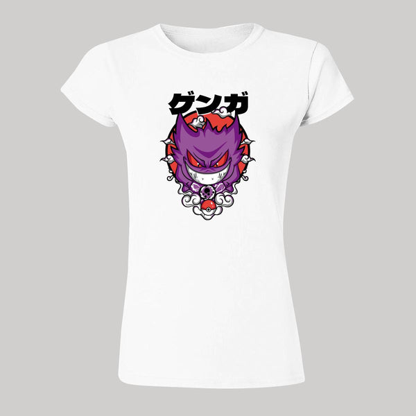 Playera Mujer Anime Pokemon Gengar 000487B