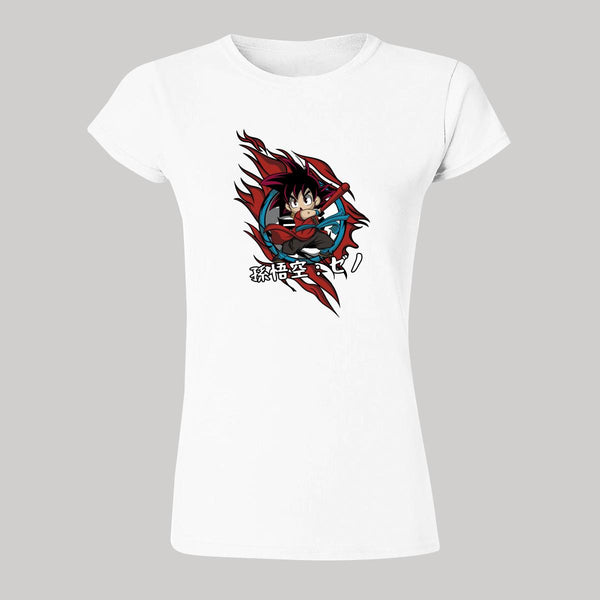 Playera Mujer Anime Dragon Ball Goku 000491B