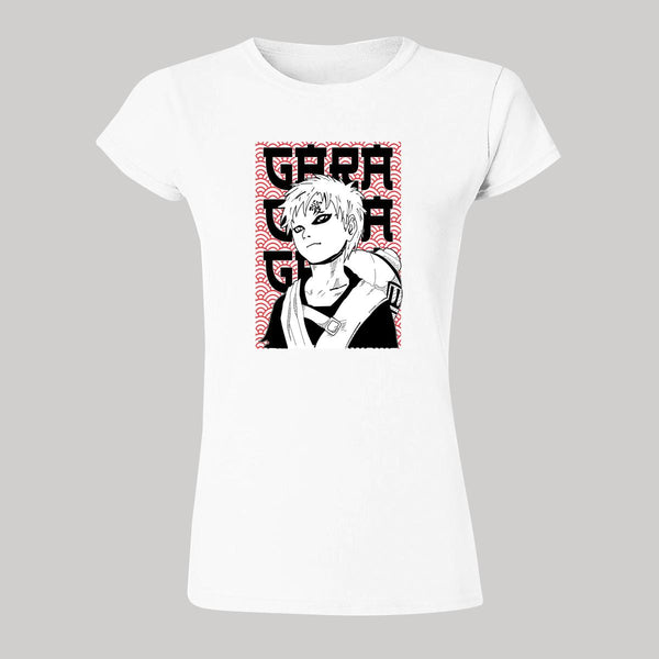 Playera Mujer Anime Naruto Gaara 000506B