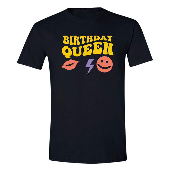 Playera Hombre Boho Frases Birthday queen 253N