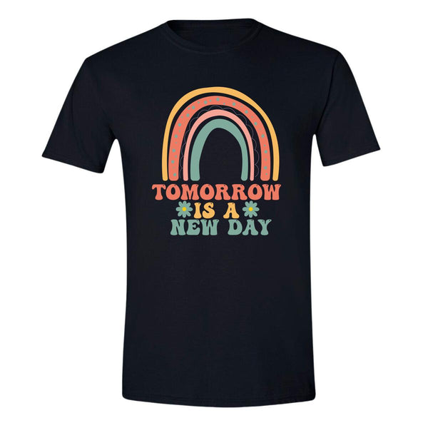 Playera Hombre Boho Frases Tomorrow is a new day 259N