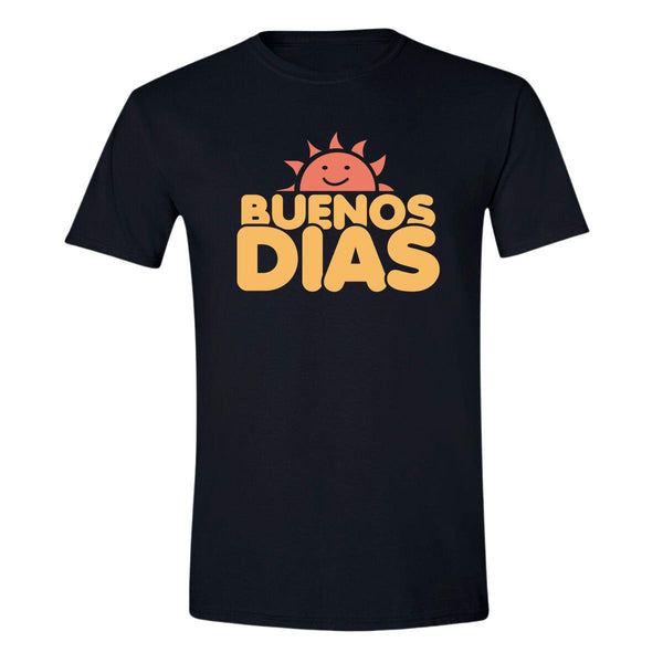 Playera Hombre Boho Frases Buenos días 261N