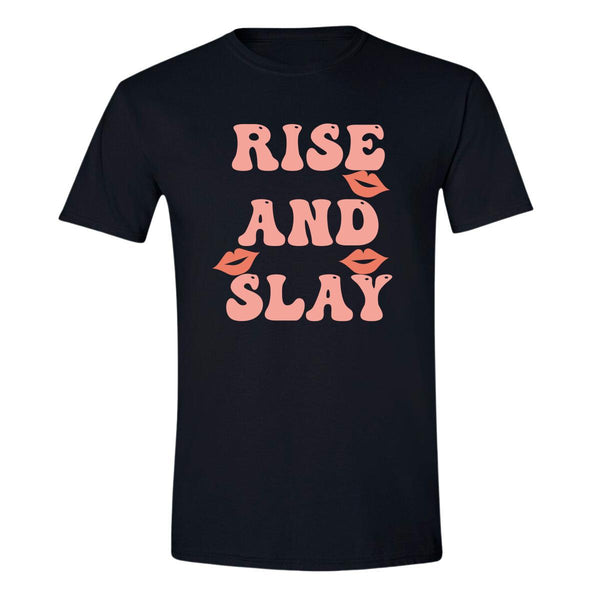 Playera Hombre Boho Frases Rise and slay 276N