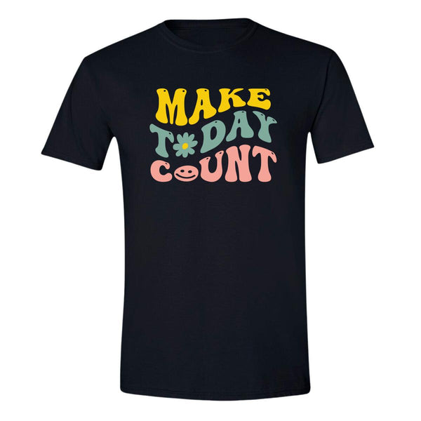 Playera Hombre Boho Frases Make today count 279N