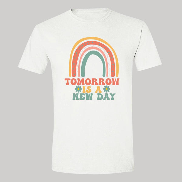 Playera Hombre Boho Frases Tomorrow is a new day 000259B