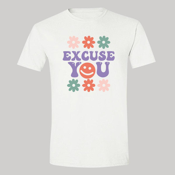 Playera Hombre Boho Frases Excuse you 000267B