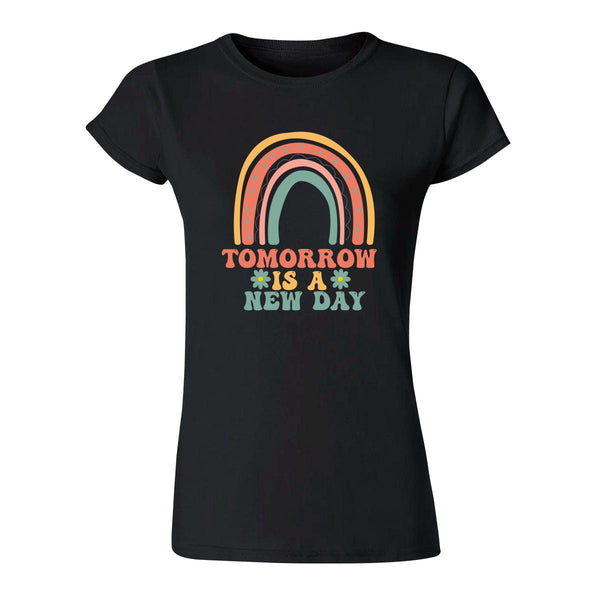 Playera Mujer Boho Frases Tomorrow is a new day 000259N