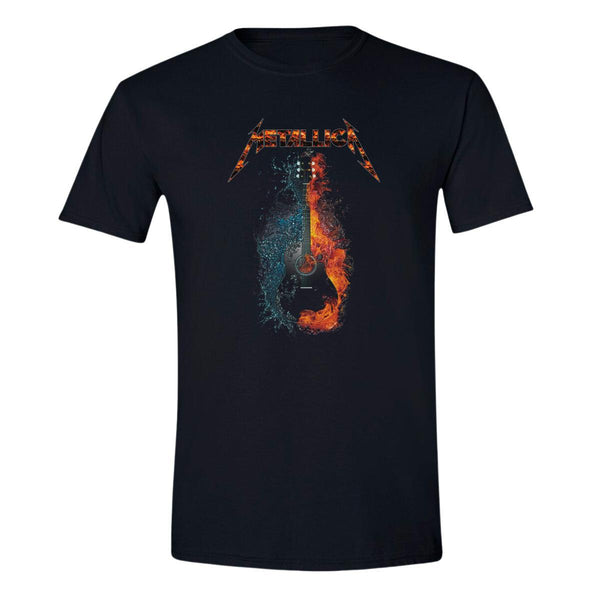 Playera Hombre Rock Metallica Guitarra 000604N