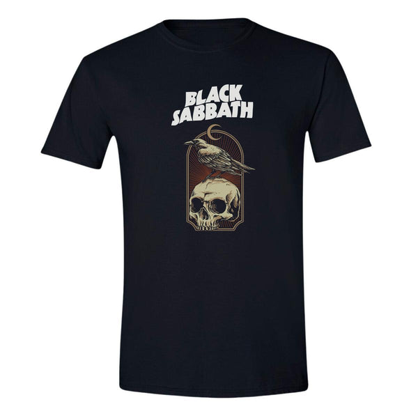 Playera Hombre Rock Black Sabbath Cuervo 000607N