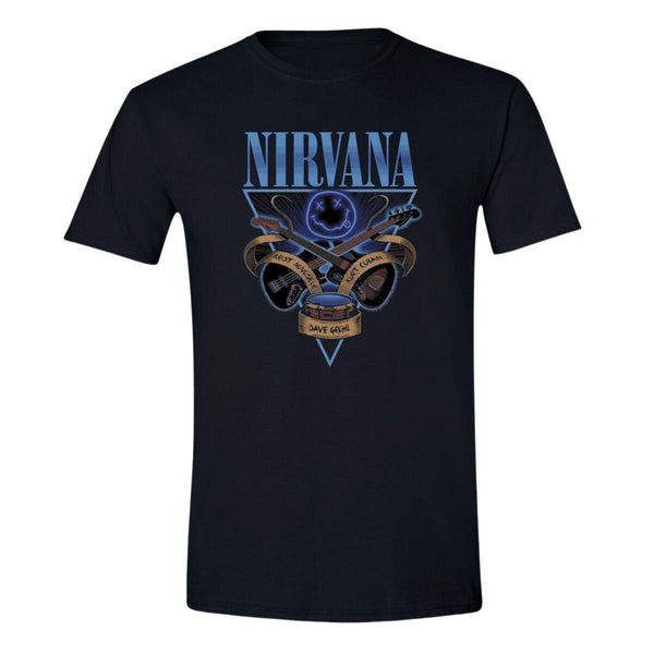 Playera Hombre Rock Nirvana Krist Dave Kurt 000611N