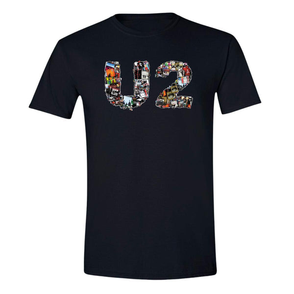 Playera Hombre Rock U2 Portadas Discos 000620N