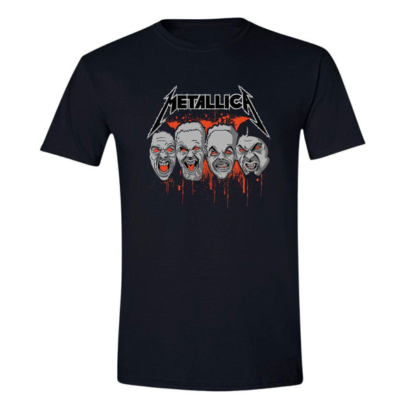 Playera Hombre Rock Metallica Zombie 726N