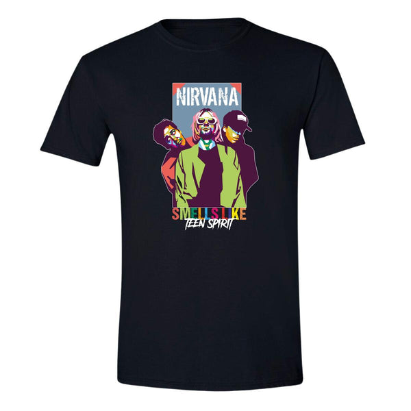 Playera Hombre Rock Nirvana Smells Like Teen Spirit 729N