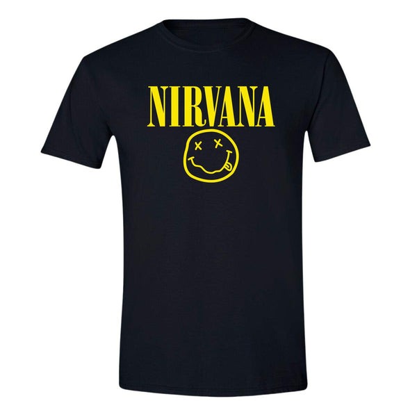 Playera Hombre Rock Nirvana Logo 730N