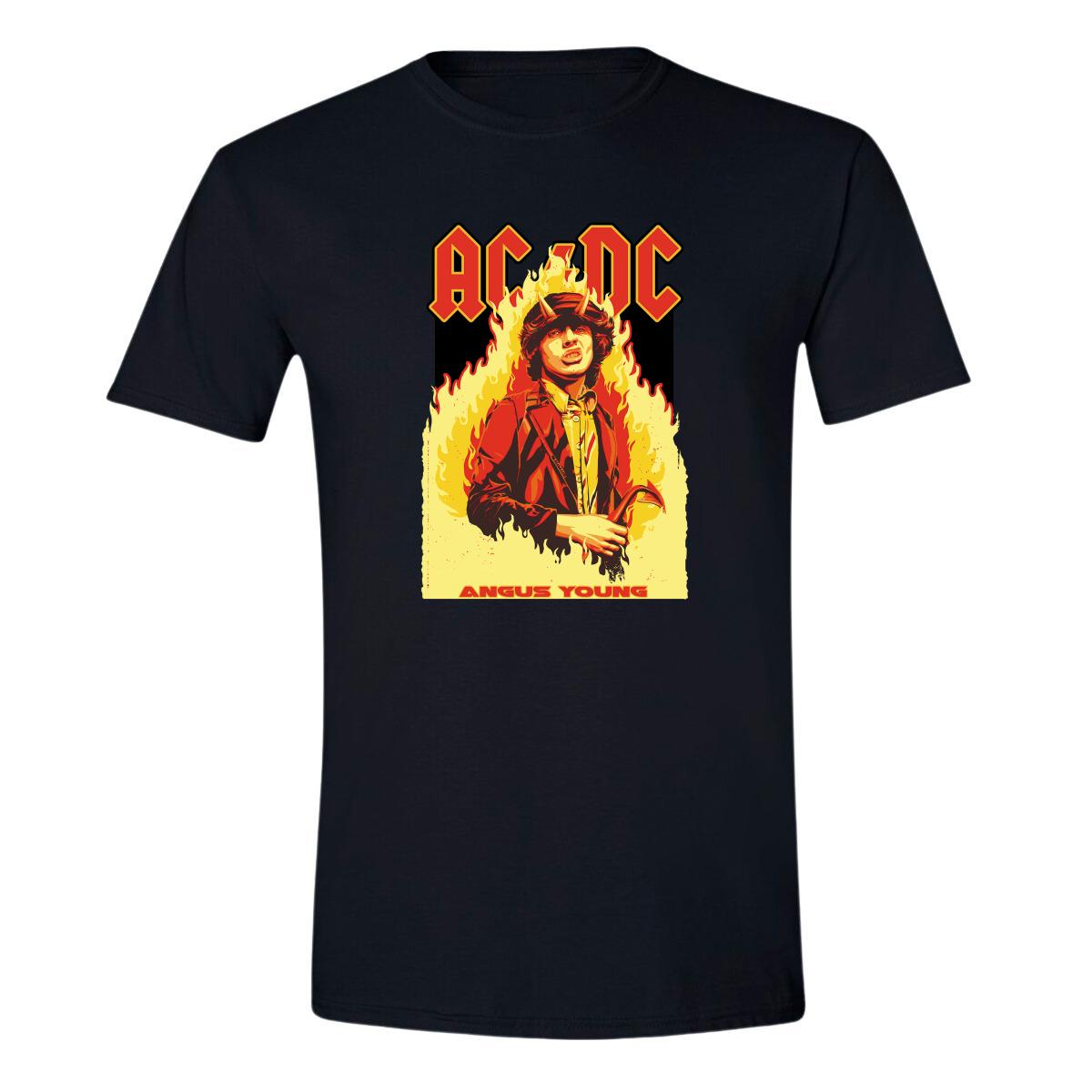 Playera Hombre Rock AC/DC Angus young 843N – Redberry