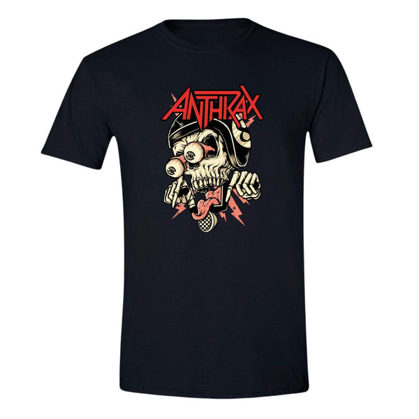 Playera Hombre Rock Anthrax Calavera 858N