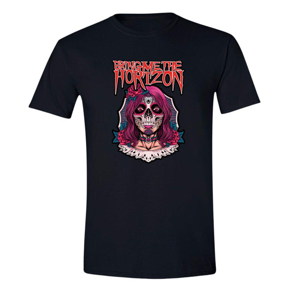 Playera Hombre Rock Bring me the horizon Calavera 861N